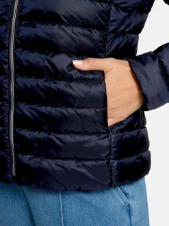 zero Damen Steppjacke in hellblau
