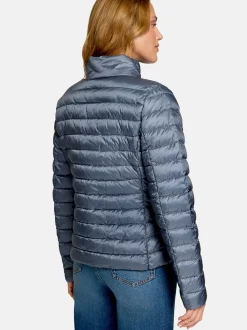 zero Damen Steppjacke in medium stone
