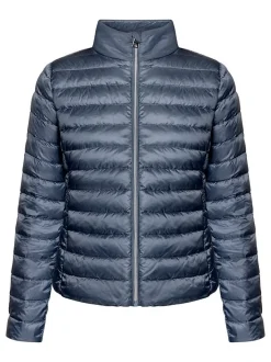 zero Damen Steppjacke in medium stone
