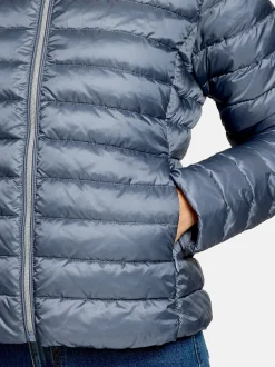 zero Damen Steppjacke in medium stone