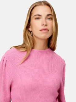 zero Damen Strickpullover in pink