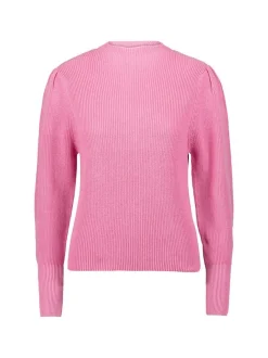 zero Damen Strickpullover in pink