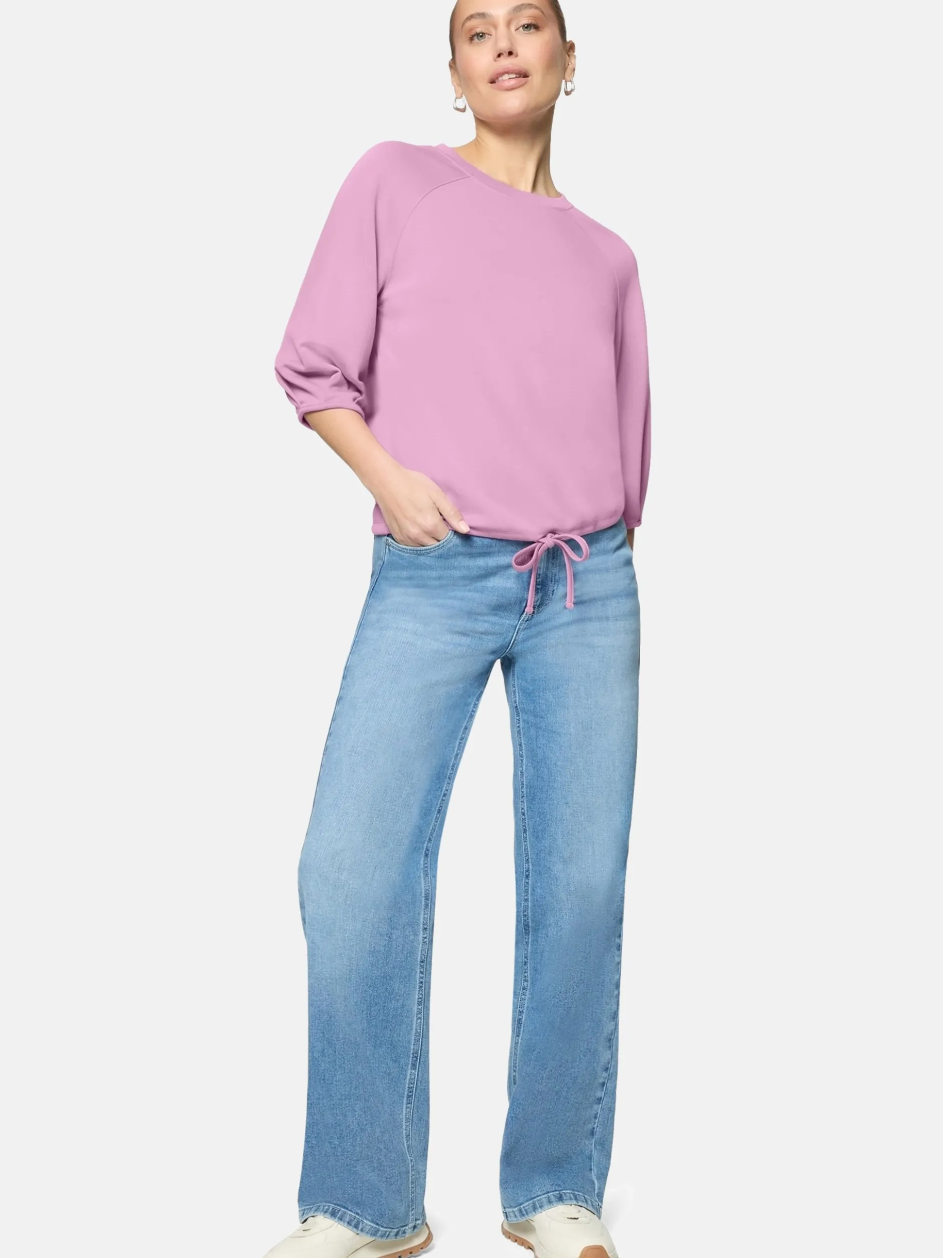 zero Damen Sweatshirt in flieder