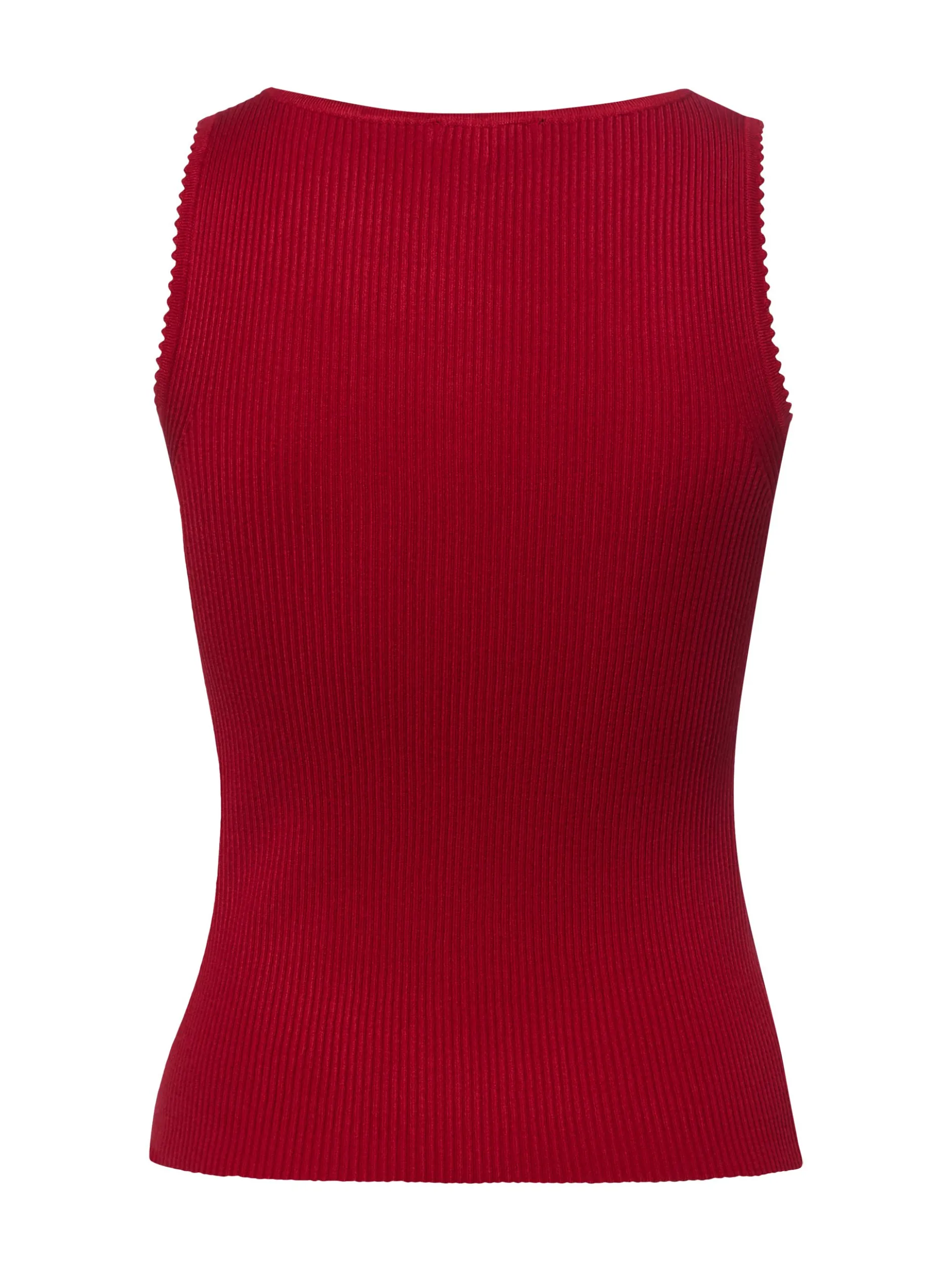 zero Damen Tank Top in rot - Ausschnitt: Rundhals