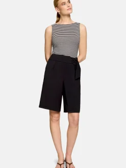 zero Damen Top in schwarz