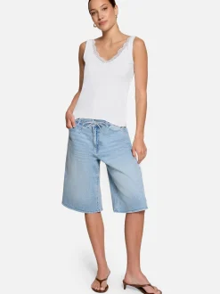 zero Damen Trägertop in weiß