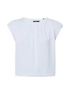 zero Damen T-Shirt in weiß - Ausschnitt: Rundhals