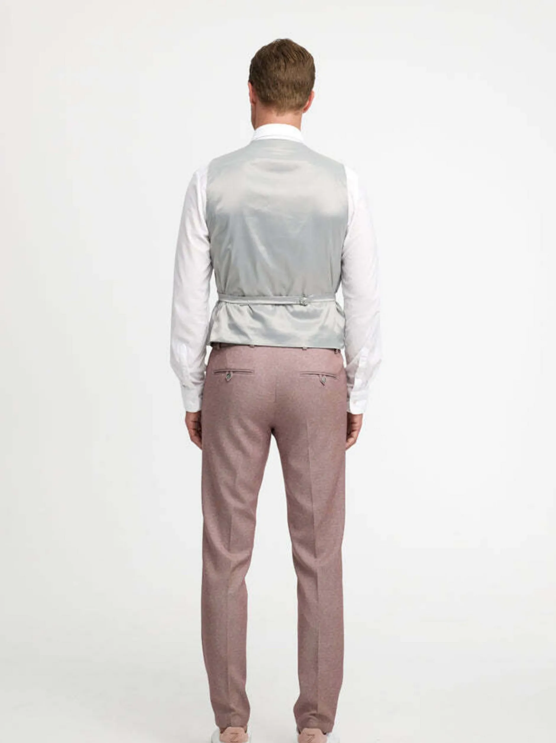 Zuitable Herren Baukasten-Hose - DiSpartaflex in altrosa