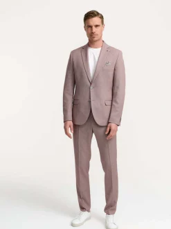 Zuitable Herren Baukasten-Hose - DiSpartaflex in altrosa