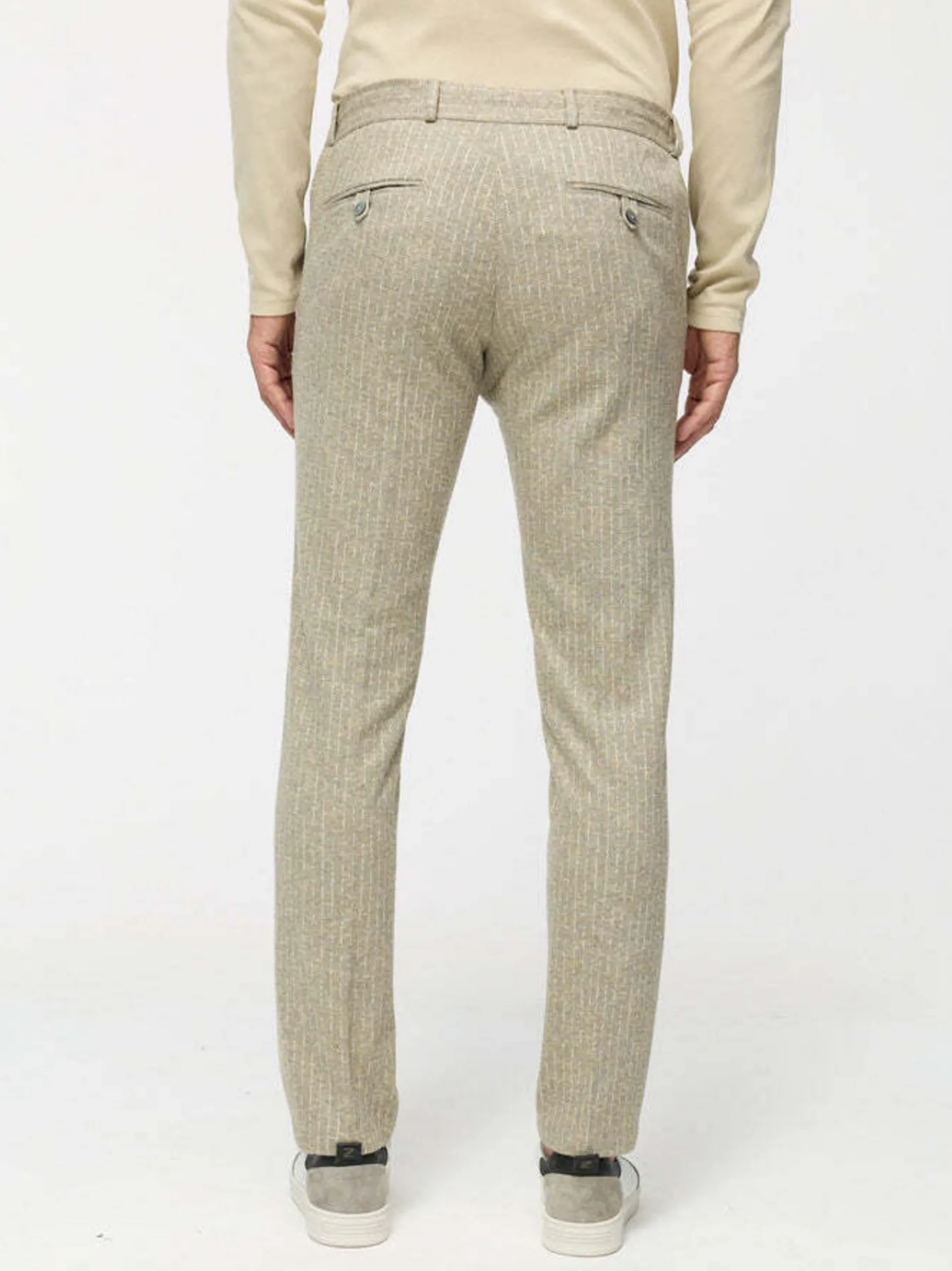 Zuitable Herren Baukasten-Hose -DiSpartaflex-SE in beige