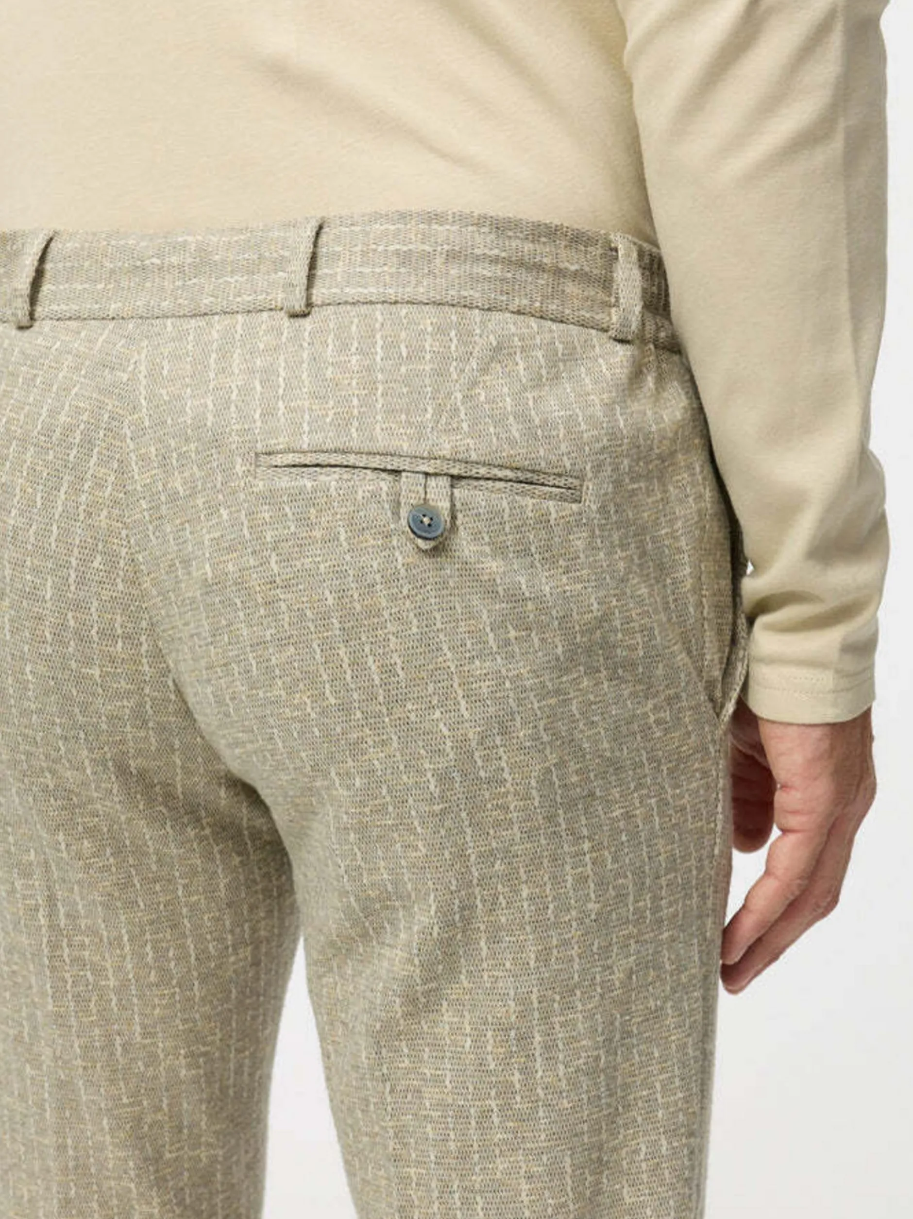 Zuitable Herren Baukasten-Hose -DiSpartaflex-SE in beige