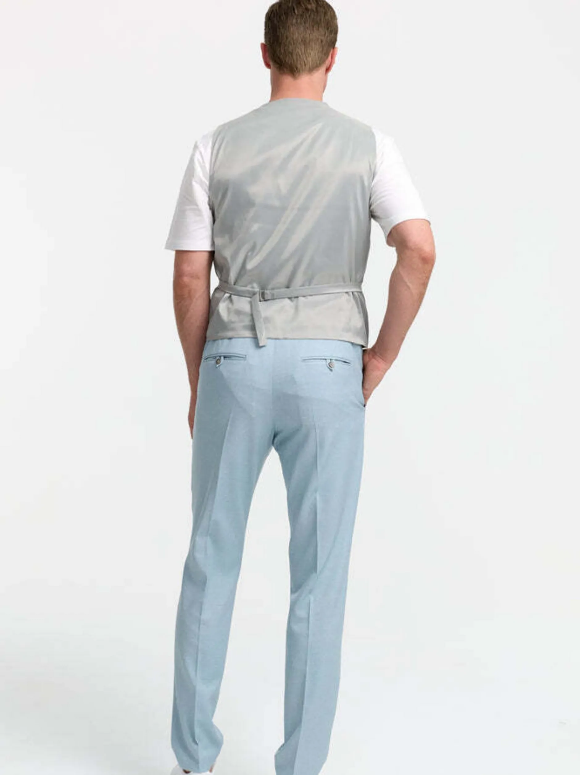 Zuitable Herren Baukasten-Weste - DiWesley in blau