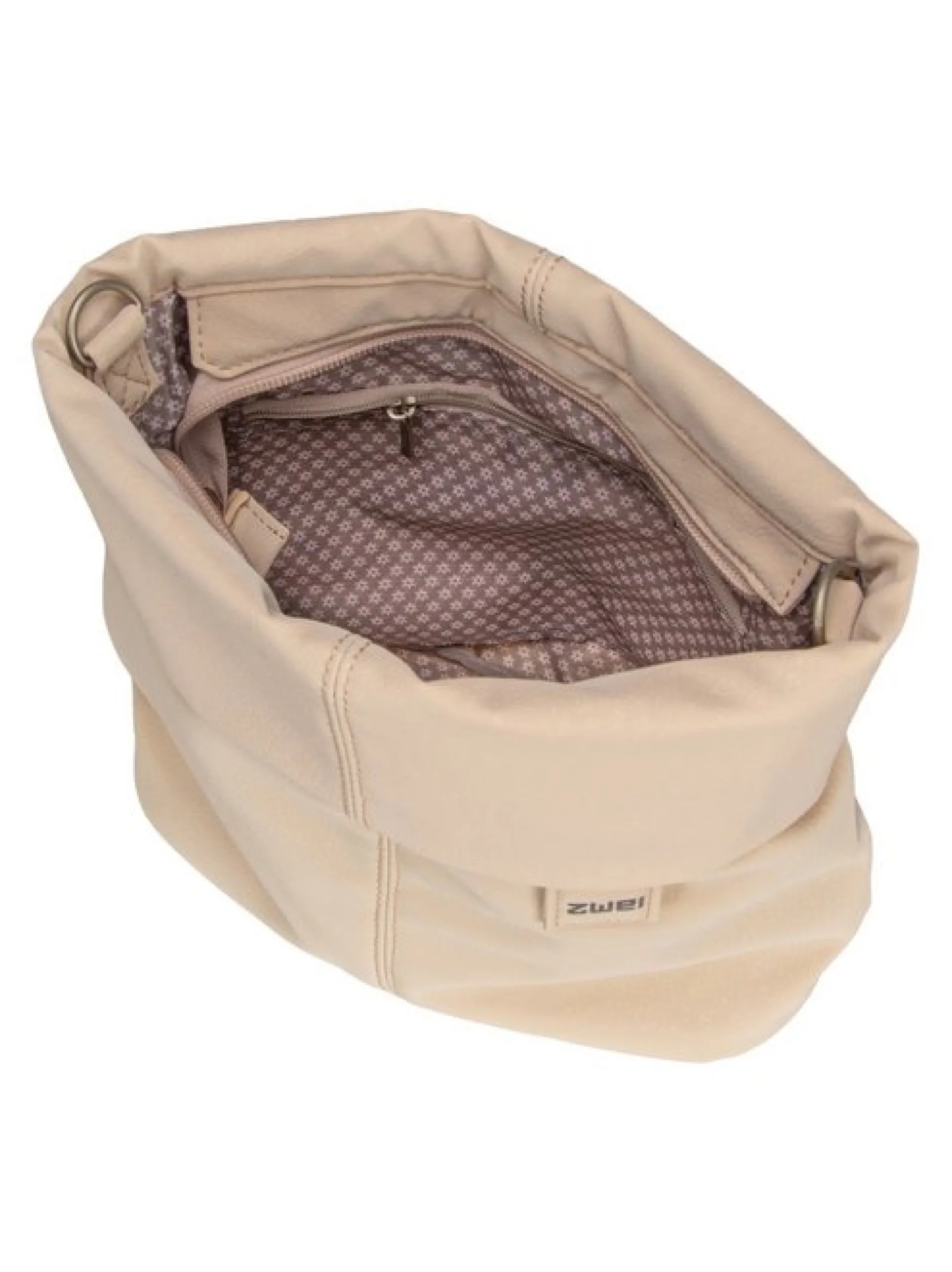 zwei Damen Beuteltasche - Mademoiselle in sand