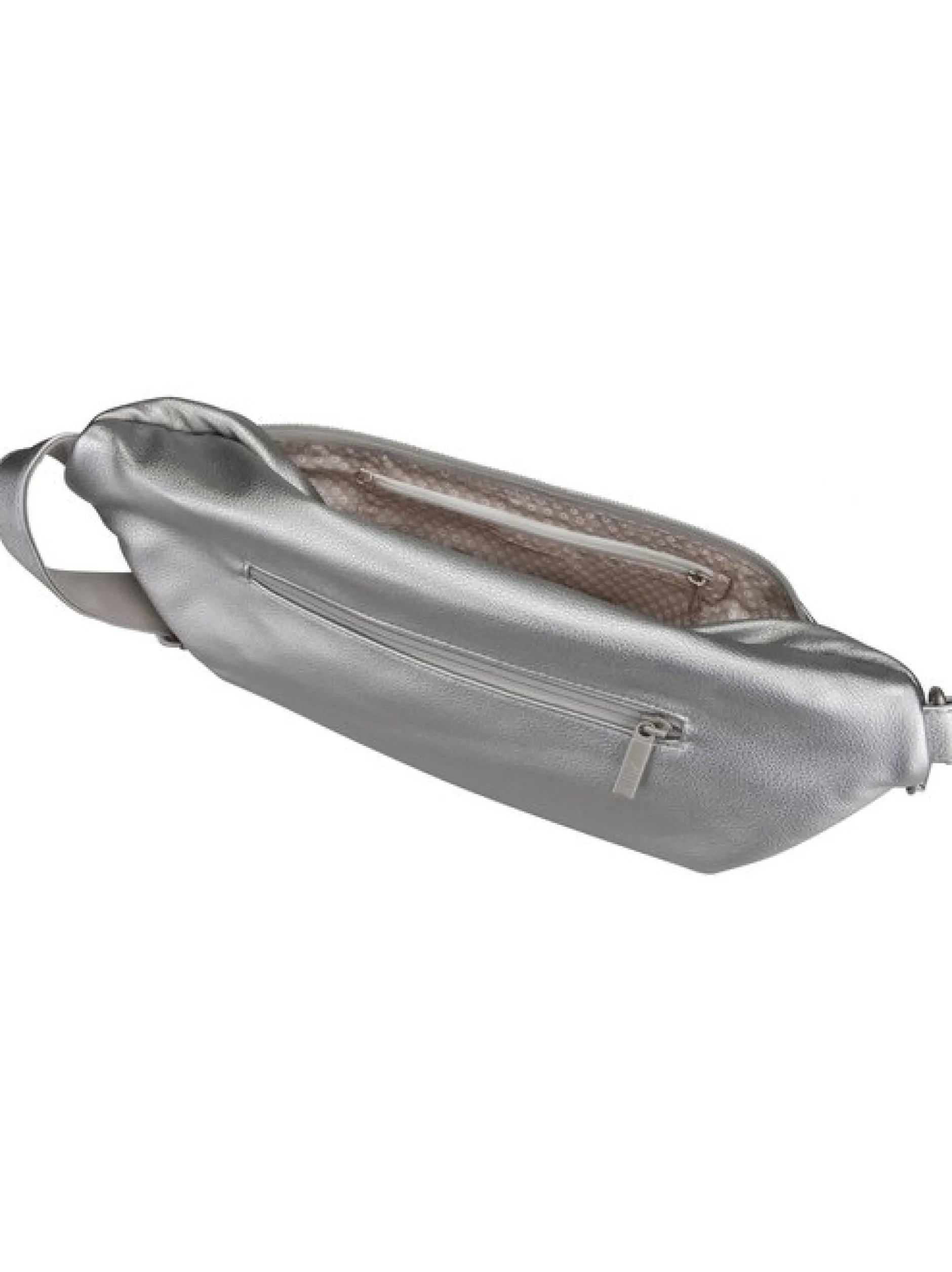 zwei Damen Gürteltasche - Mademoiselle MH80 in silber