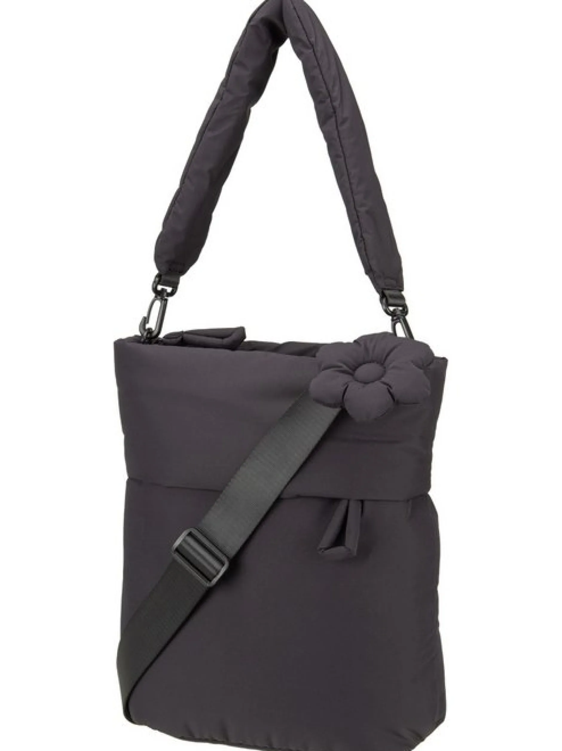 zwei Damen Handtasche - Hannah HA12 in schwarz