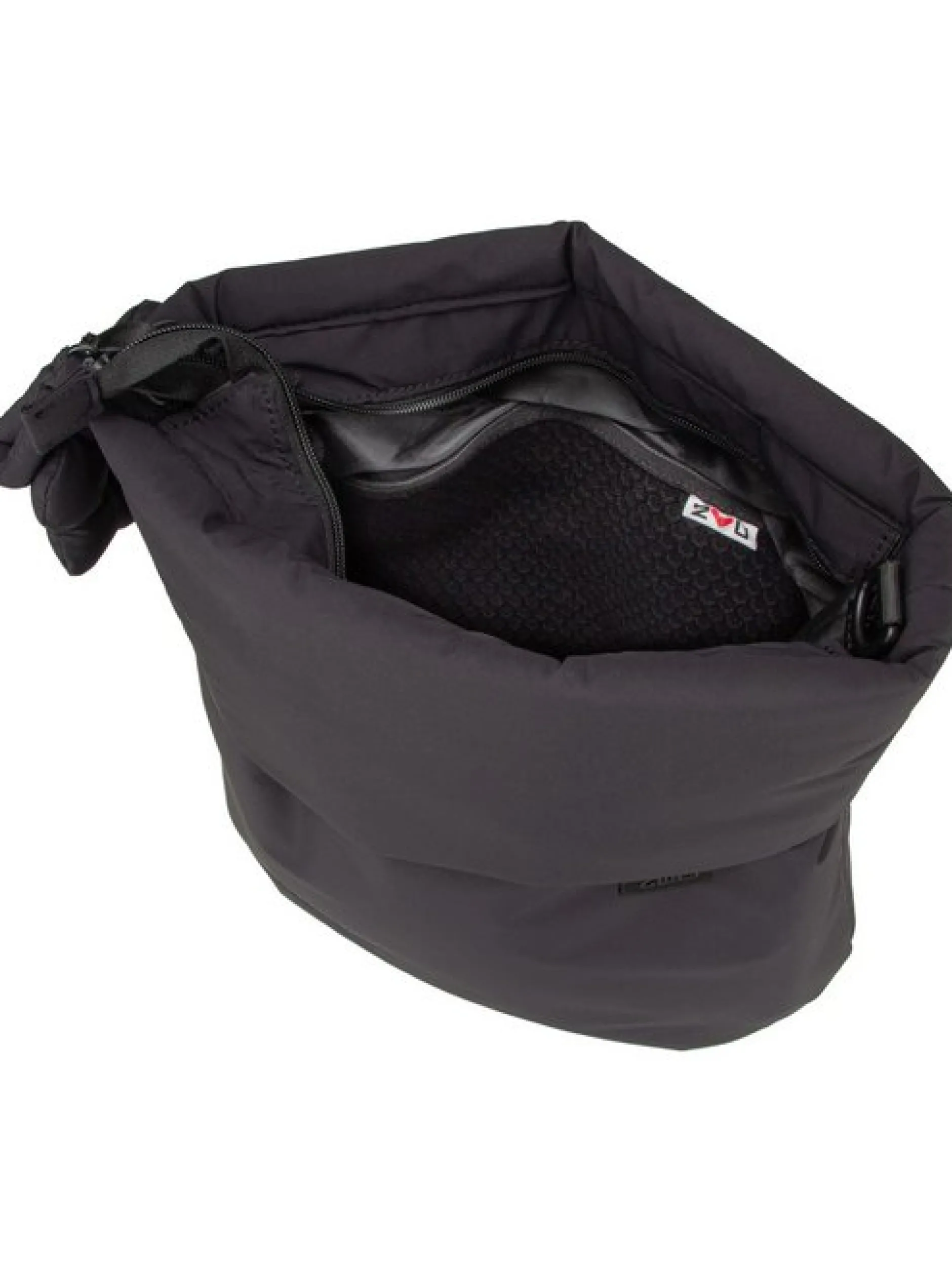 zwei Damen Handtasche - Hannah HA12 in schwarz