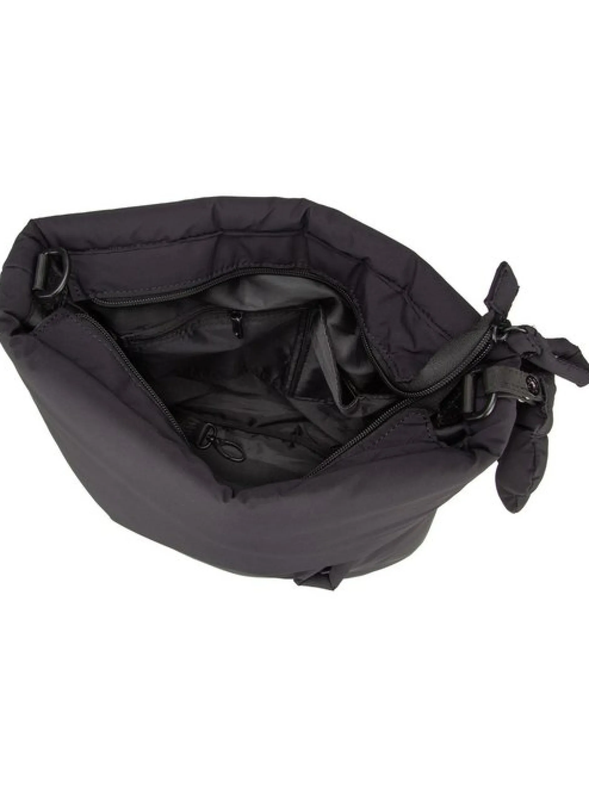 zwei Damen Handtasche - Hannah HA12 in schwarz