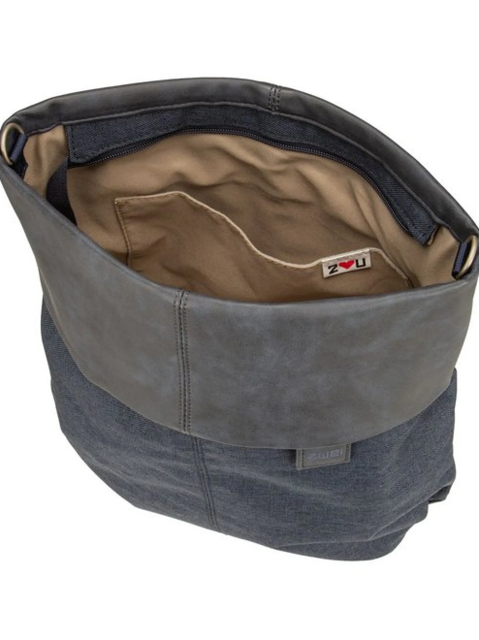 zwei Damen Handtasche - Olli in blau