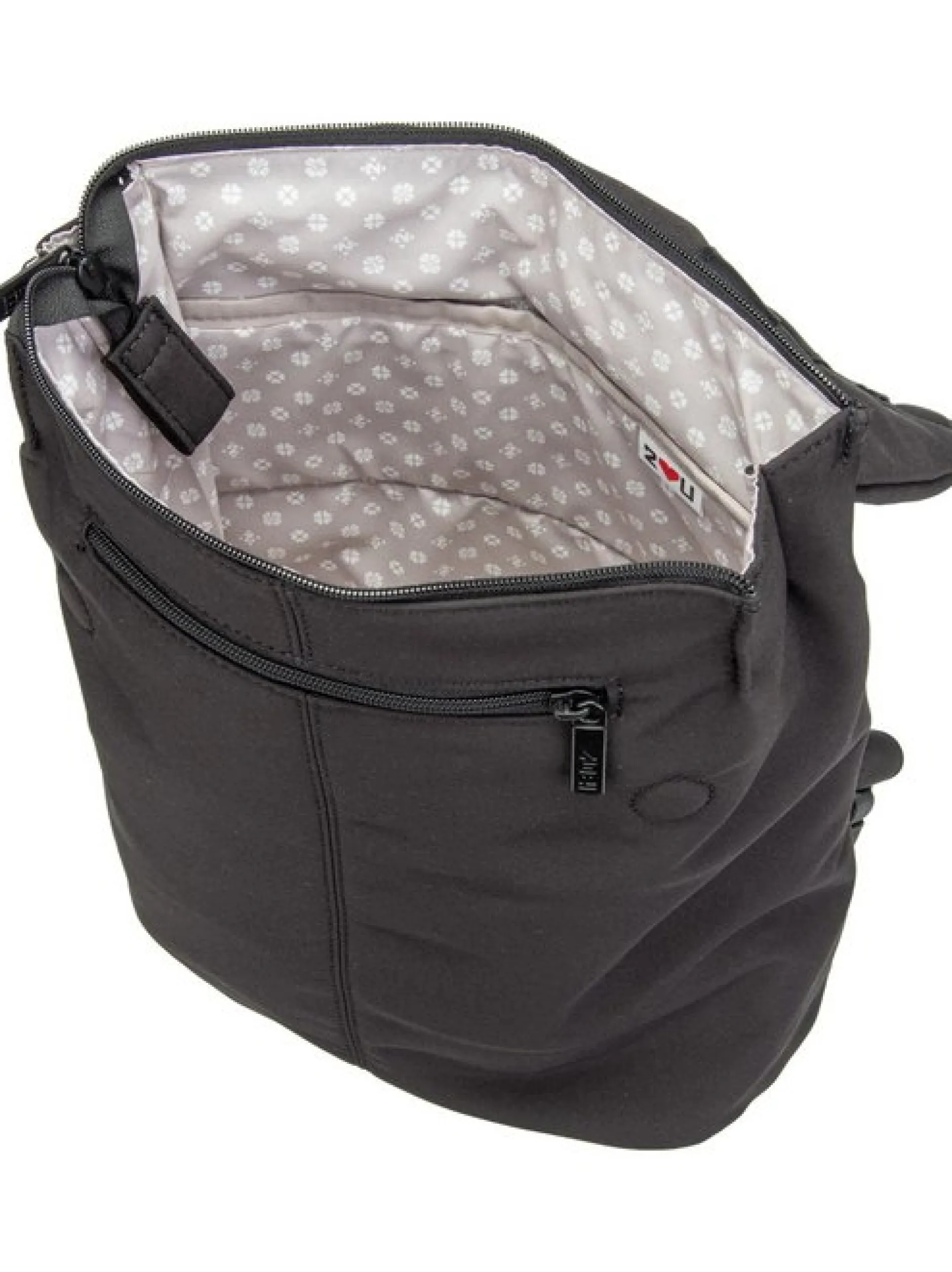 zwei Damen Rucksack - Mademoiselle.Tex MRTX13 in schwarz