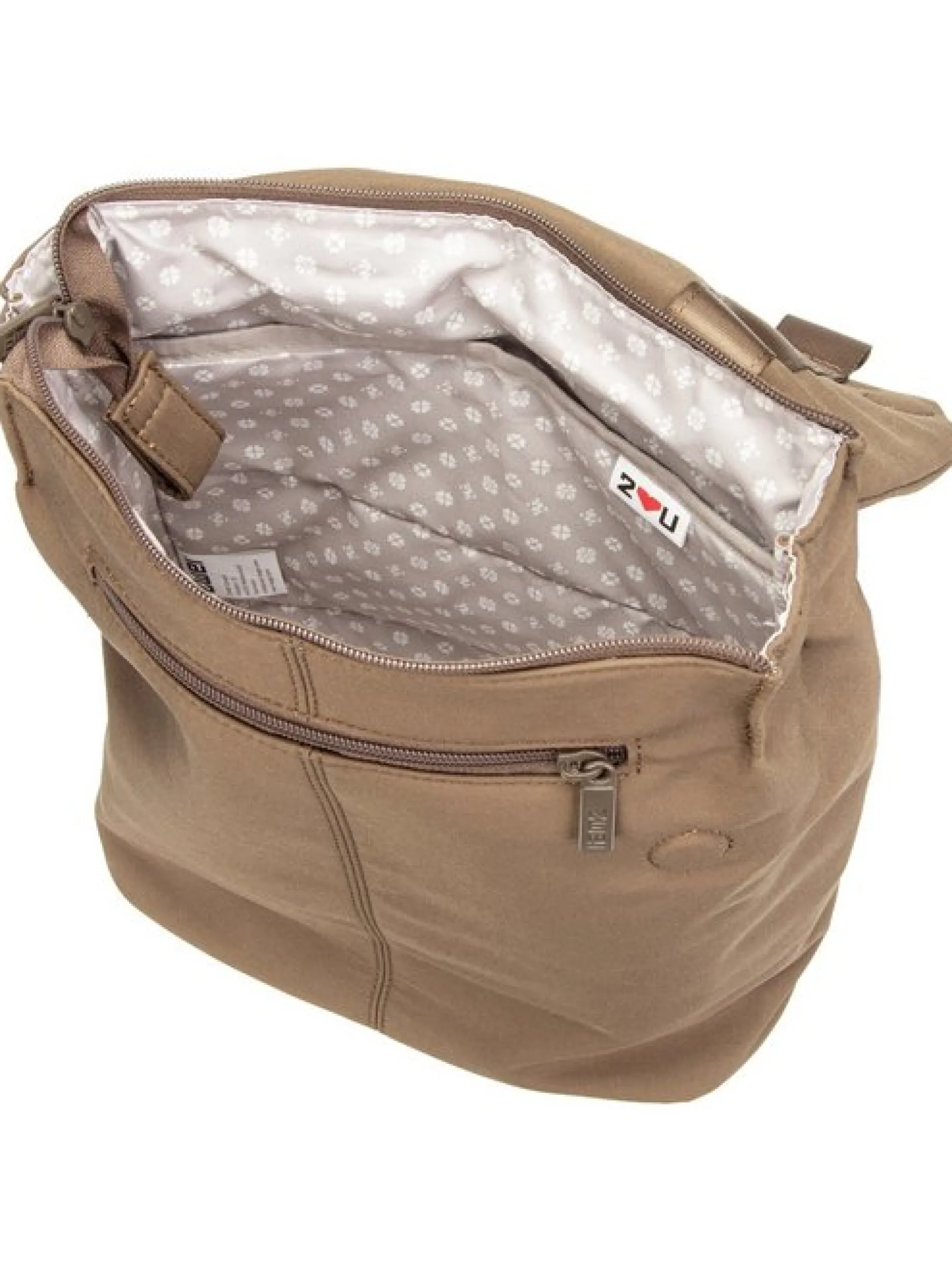 zwei Damen Rucksack - Mademoiselle.Tex MRTX13 in braun
