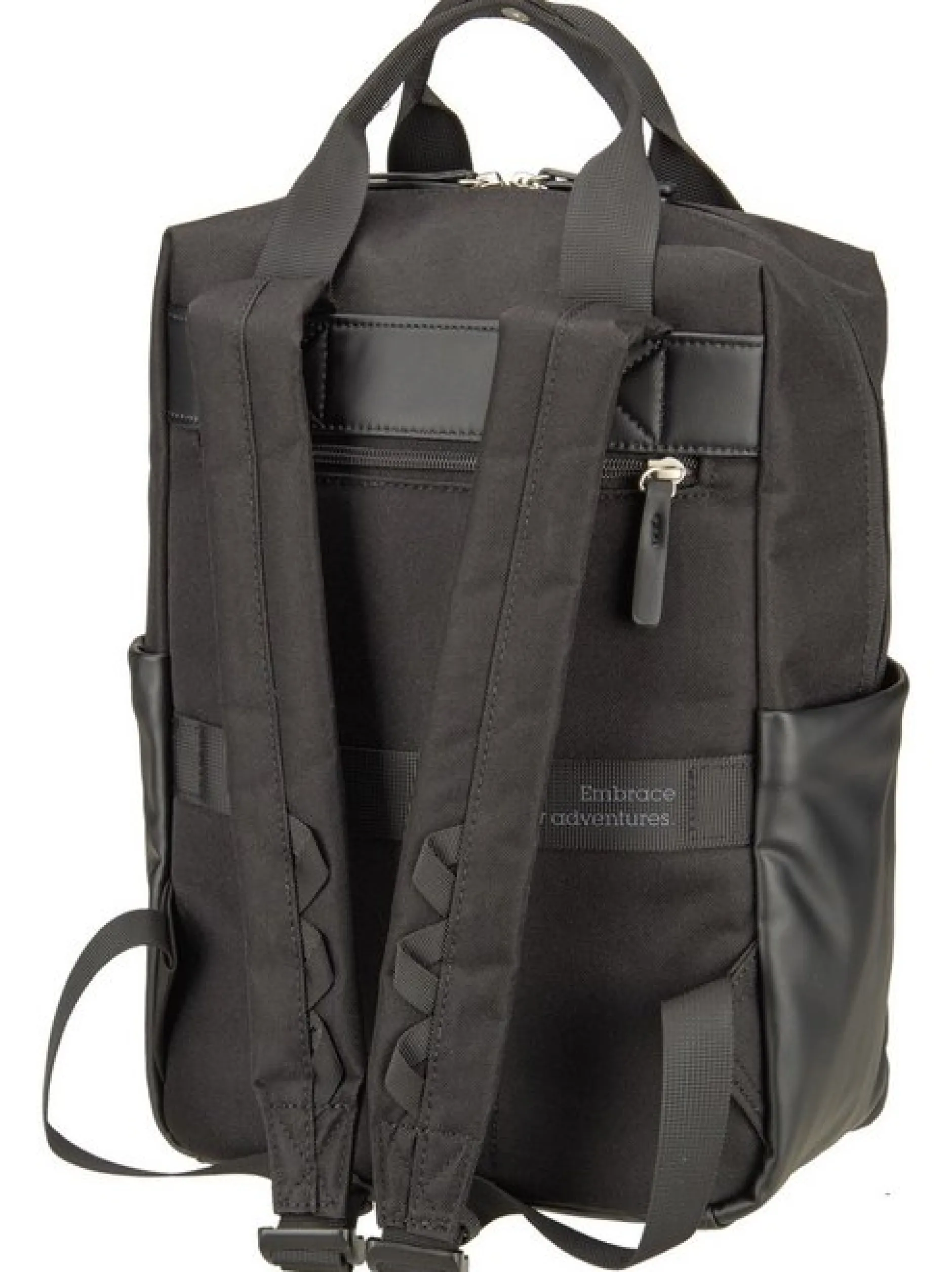 zwei Unisex Rucksack - Lou LUR140 in schwarz