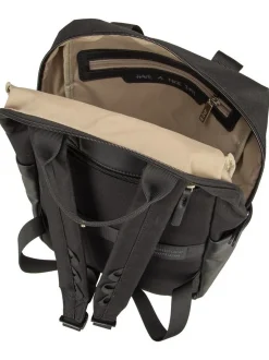 zwei Unisex Rucksack - Lou LUR140 in schwarz